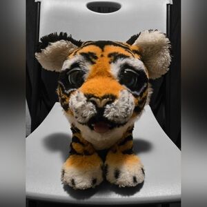 FurReal Plush Tiger & Zebra Interactive Toys Sound (Set of 2)